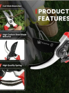 Garden Secateurs - High Carbon Steel - Image 4